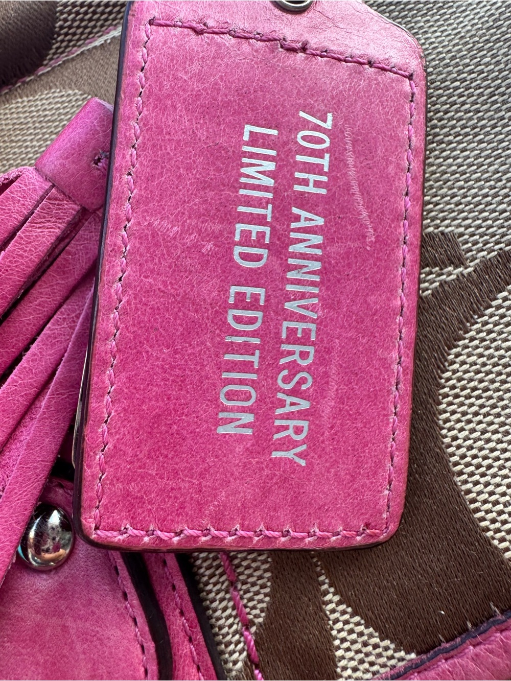Coach Willis 2011 Limited Ed bag & multi hangtag Legacy lining crossbody 2-way - Picture 10 of 16